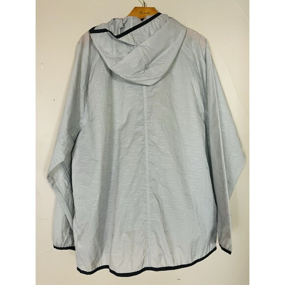 Gap Fit Photoflash Firefly Reflective Windbreaker Safety Jacket NEW SZ XL Silver - Picture 7 of 14